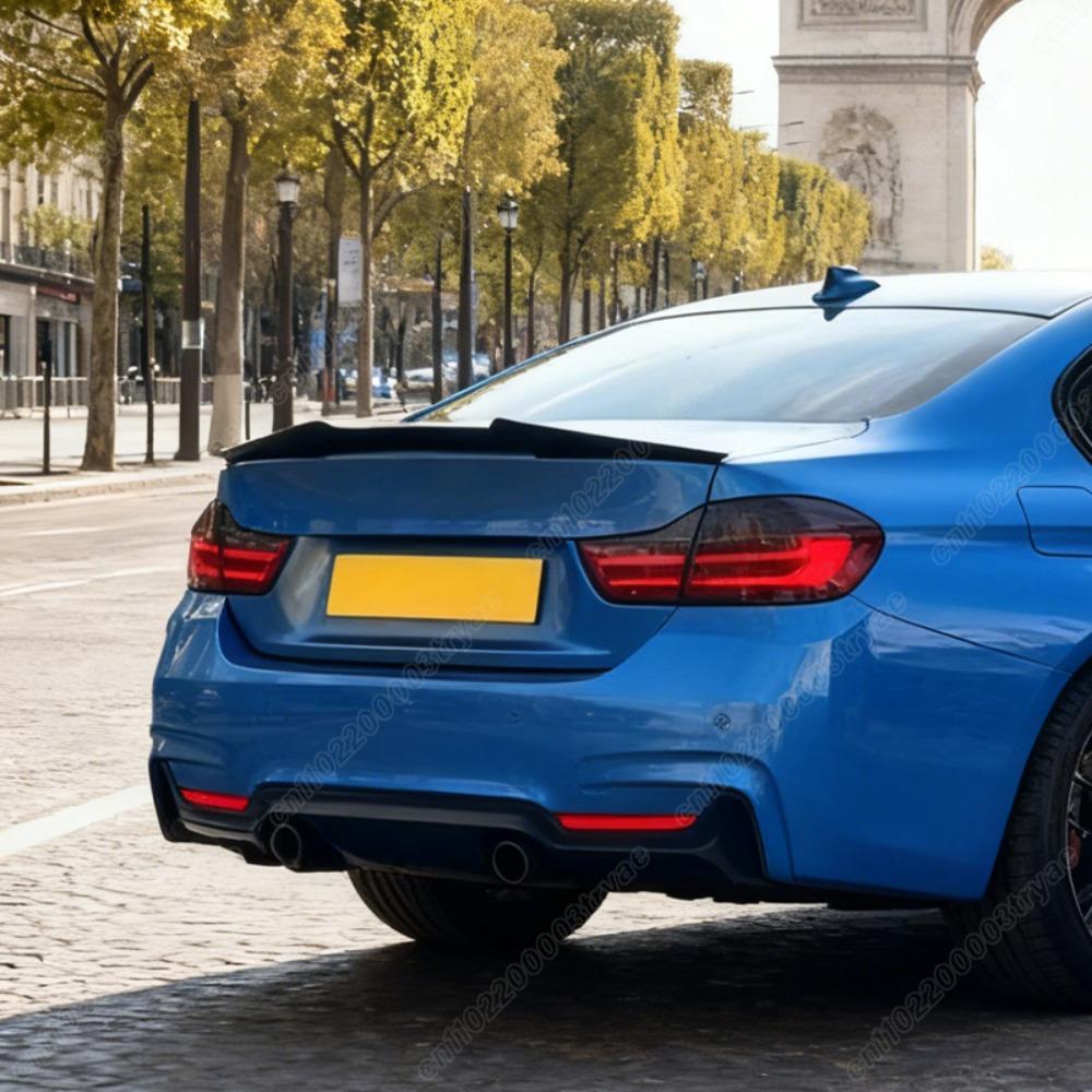 For BMW 4 Series F32 2 Door Coupe 2013 2014 2015 2016 2017 2018 2019 Car Trunk M4 Style Rear Spoiler Wing Body Modification Kit
