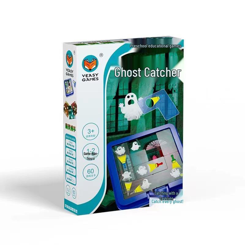Ghost Catcher Flashlight: Demon-Catching Logic Puzzle Game for Kids Ages 3-8
