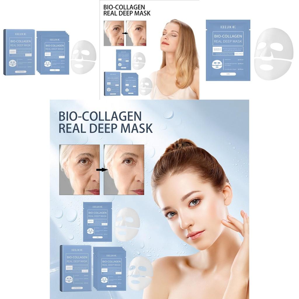 Eelhoe Collagen Facial Mask For Silky Smooth Skin Deep Hydration Brightening Effect