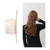 FRCOLOR Crescent Hair Comb - Gold Moon Hair Accessory for Women, Bridal, Wedding, Graduation, Party