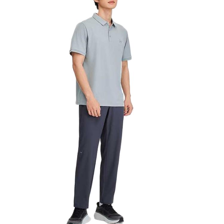 Skechers Polo Shirts Men's Sand Stone-001C Polo Collar Moderate Straight Fit P225M146-001C