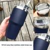 2025 Stainless Steel Cup, with LOGO, Sports, Outdoor, Travel, Kitchen Bar, Vacuum Cup, New Large Capacity Coffee Cart Cup 20oz
