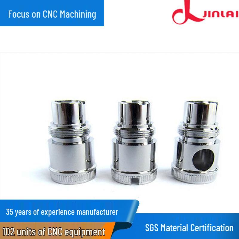 Custom Aluminum Alloy CNC Lathe Mechanical Spare Parts - Four-Axis Machining