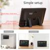 FJW4 Color WiFi Weather Station APP Control Smart Weather Monitor Indoor Outdoor Temperature Humidity Digital Clock Functions