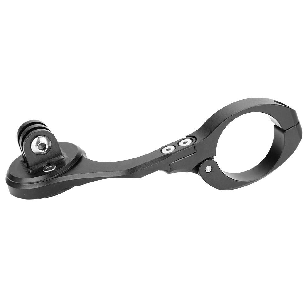 Aluminium Alloy Bicycle Odemeter Computer Extension Mount with Adapter Bike Accessory (Black)