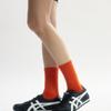BOCION Carrot Solid Color Long Socks