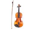 4 4 Violin Spruce Top Maple Back Side Ebony Fingerboard Violin Bridge Bow Rosin Set for Home
