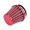 44mm Luftfilter für Gy6 150cc ATV Quad 4 Wheeler Go Kart Roller Moped (rot)
