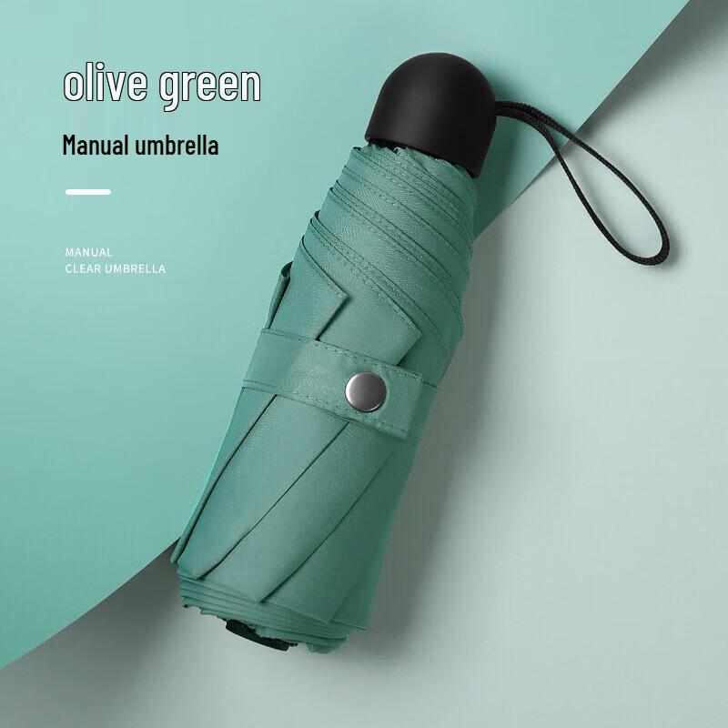 XuQing 5-Fold Manual UV Protection Umbrella