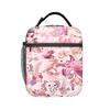 Cute Axolotl Lunch Bag Casual Lunch Box For Adult Travel Portable Cooler Bag Oxford Custom Tote Food Bags