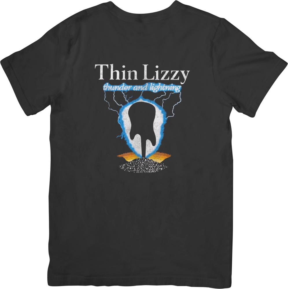 Thin Lizzy Vintage Retro Fit for Unisex Women Quality Cotton TShirts