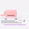 Die Cutting Embossing Machine Hand Crank Mini Die Paper Cutter Embosser for Card Making Scrapbooking
