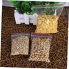 100PCS PE material small plastic bag self-sealed zipper lock bag for candy jewelry food mini storage