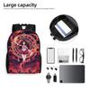 Printing Sailors Anime Moons Backpacks for Girls Boys Hino Rei College School Travel Bags Women Men Bookbag Fits 15 Inch Laptop