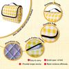 Picnic Outdoor Blankets, Extra Large 79x79in Beach Blanket, Thick 3-Layers Camping Waterproof Mat for Camp Hiking Park, Portable Foldable Rug