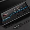 Portable Car Inverter Converts 12V/24V  to 110V/220V  with Voltages Display Compact Vehicle Inverter Simple Operate