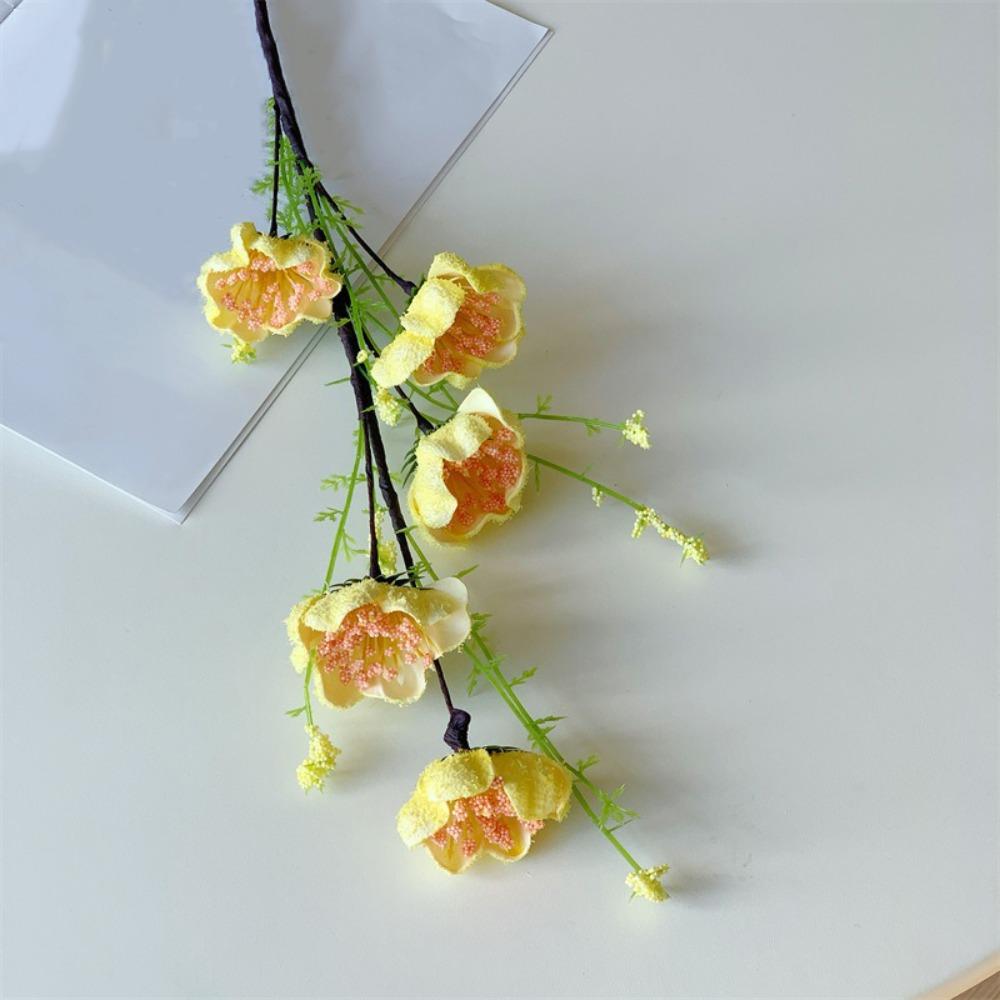 Lebensecht Realistisch Künstlicher Schmetterling Blume Lichtbeständig Florale Kunst Falsche Schaumstoffblume Handgefertigt Falsche Blume Party-Hintergrund