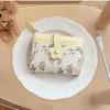 Korean Style PU Leather Card Holder Floral Folding Card Bag Retro Flower Short Wallet  Women