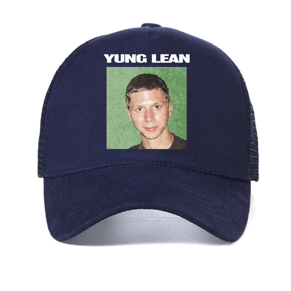 

Yung Lean Michael Cera Meme print baseball cap fashion casual Unisex sun hat summer outdoor Causal Breathable mesh Trucker Hats Adjustable