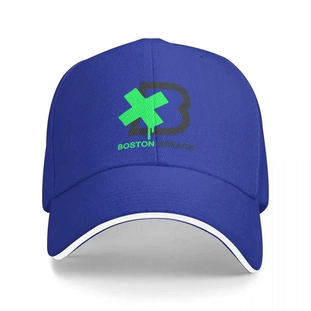 Boston Breach Merch Logo Baseball Cap Sun Cap Hat Beach Unisex Cap Womens