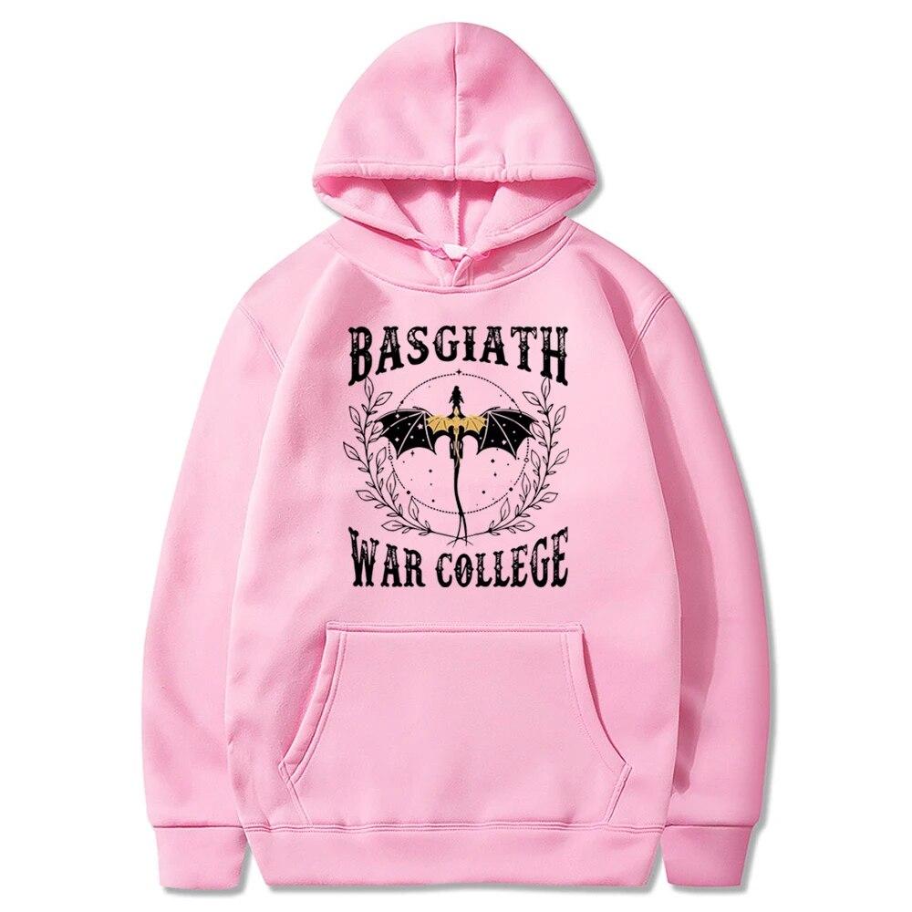 Винтажная толстовка с капюшоном «Четвертое крыло», черно-золотая толстовка с капюшоном с рисунком дракона Basgiath, военный колледж, Rebecca Yoros, толстовки с капюшоном для любителей книг, толстовка унисекс L