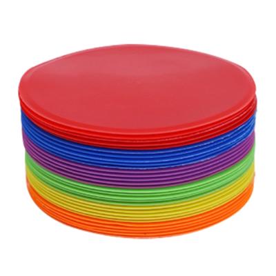 10er-Pack Fußball Flache Hütchen Markierscheiben Trainingshindernisse Tennis Markierungspunkte Trainingszubehör Zubehör