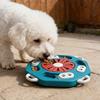 1/2 Peças Brinquedo Interativo de Petiscos para Cães Treinamento de QI Estimulante Mental Alimentador Lento Dispensador de Petiscos Cães Grandes Médios Pequenos Brinquedo de Enriquecimento