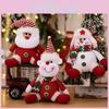 Plush Claus Santa Doll Pendant Christmas Tree Decoration For Festive Celebration