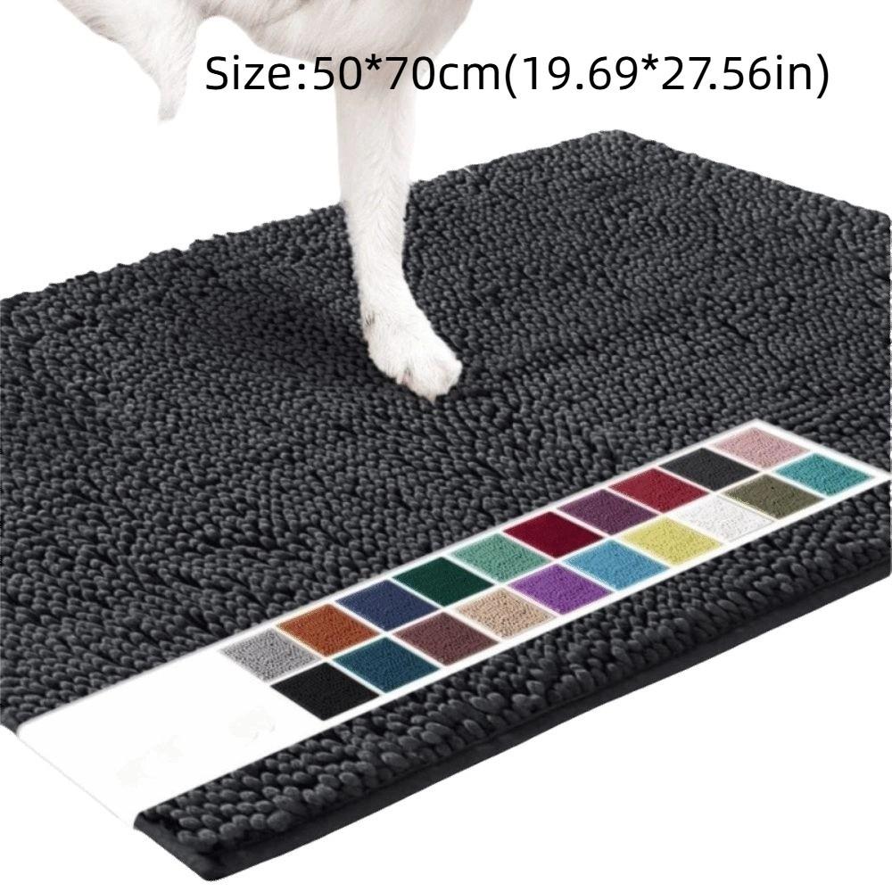 Chenille Dog Foot Pads Encryption Cat Sleeping Mats New Pet Mats  Home