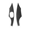 2Pcs Carbon Fiber Interior Window Control Cover Trim For Toyota Celica 2000-2005