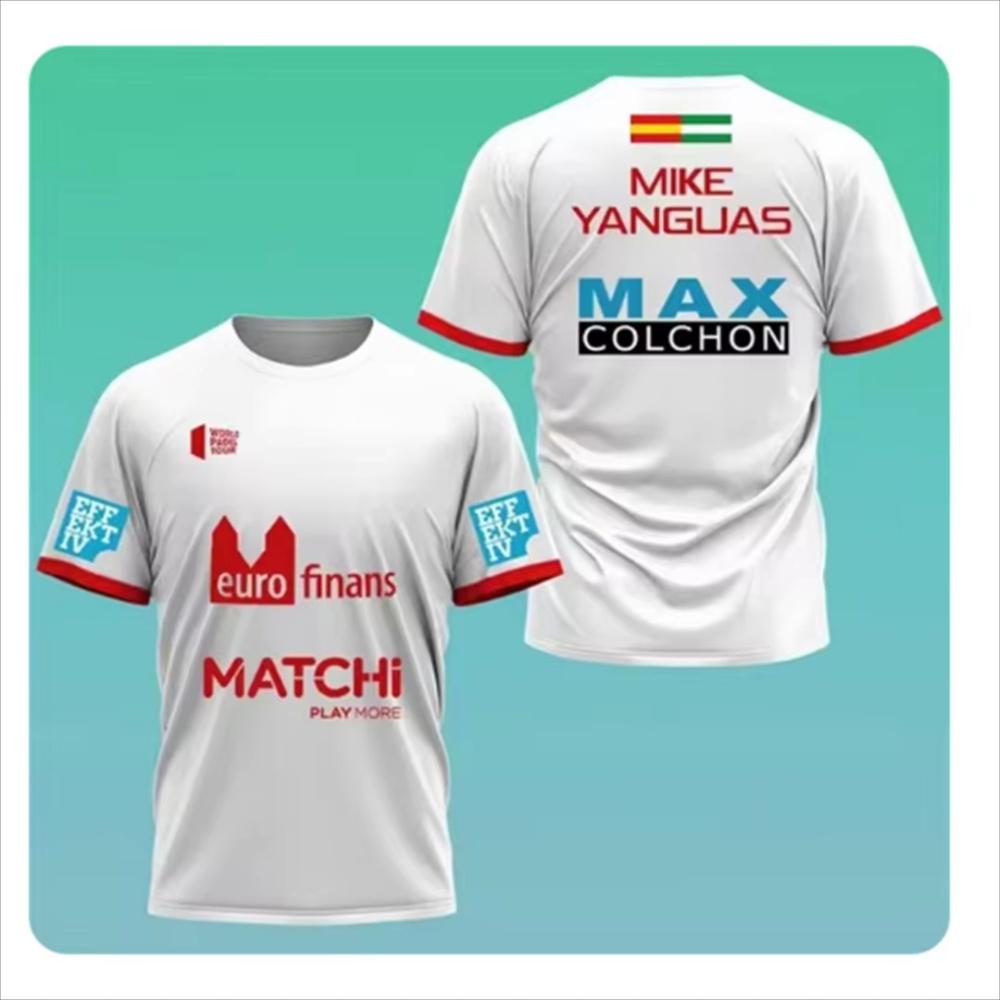 Pánské prodyšné sportovní tričko na padel pro páry Tenisové sportovní oblečení Letní móda Herní uniformy Butik Pánské rychleschnoucí tričko