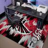Falcons Logo Rug Office Carpet Non-Slip Mat, Chair Rug Floor Covering for Gaming, Bedroom, Living Room , Home Decor Christmas Gift