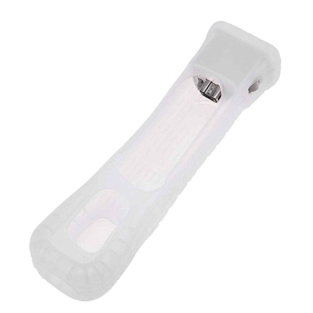 MotionPlus Sensor Adapter   Silikonhülle für Nintendo Wii Remote Controller Weiß