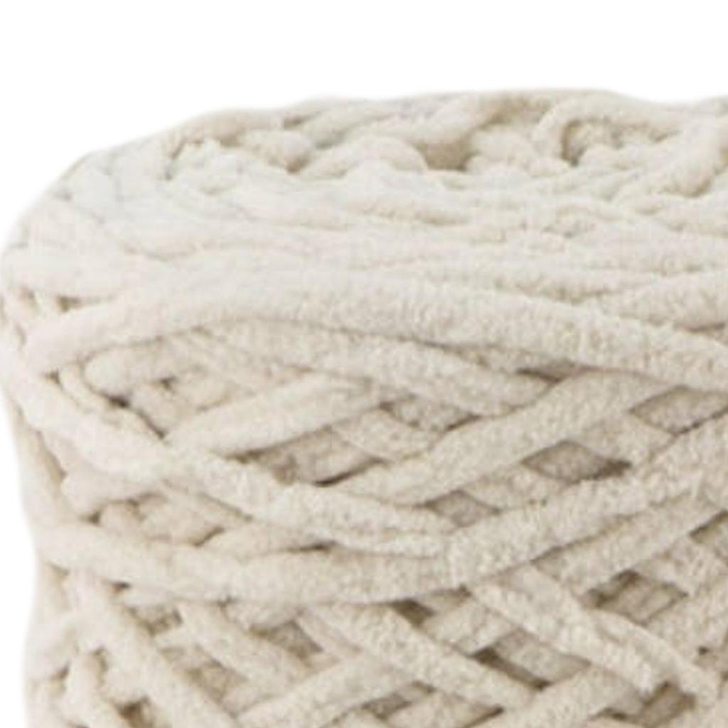 Thick Chunky Yarn Fluffy Chenille Wool for Handmade Arm Knit Blankets Cushions Pet Bed Crochet