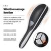 Spray Head Massage Comb Scalp Hair Growth Liquid Guide Comb Electric Vibration Massager Red & Blue Light Therapy Anti-Hair Loss