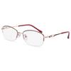 Progressive Multifocal Reading Blue Light UV Made In for Reading and Computer 300 [CEETOL] Women's Glasses, Stylish, Ultra-lightweight, Half-rim, Cut,