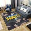 Denver Nuggets Logo Carpet Rug for Living Room Bedroom Home Sofa Decoration,Kids play Non-slip Floor Mat