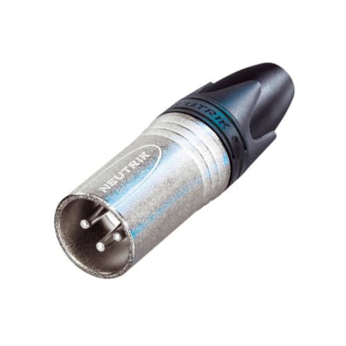 NEUTRIK NC3MXX XX Series Silver (3-pin/Male)
