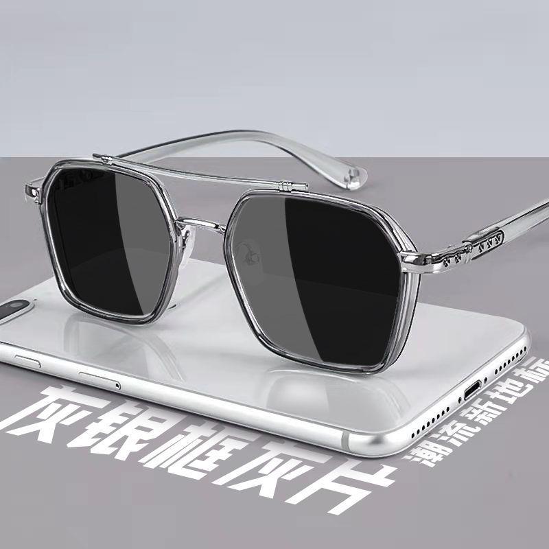 Trend Sunglasses For Men Professional Day Night Driver Sunglasses Uv400 Retro Luxury Design Glasses Vintage