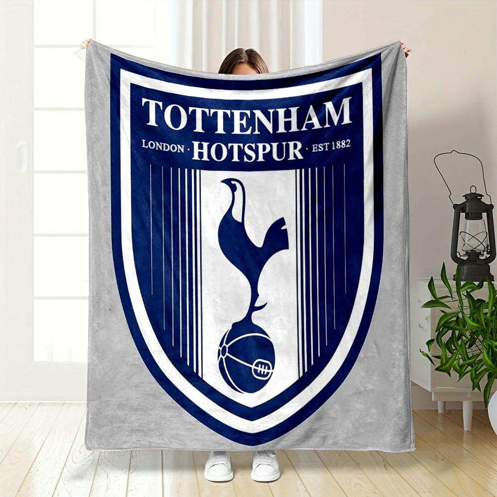 Tottenham Hotspur Designed Flannel blanket for bedroom, living room, sofa, and nap