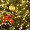 6M-50M Cluster Firecracker String Lights Christmas Tree Fairy Lights Garland LED For Wedding Party New Year Christmas Tree Decor Lamps
