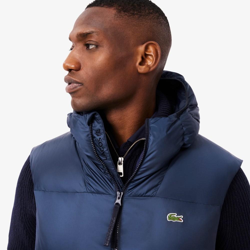 [lacoste] Men's Ripstop Duck Down Vest BH2895-55N166