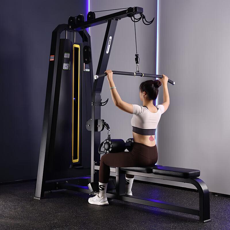 Yimai Dual-Function Lat Pulldown and Seated Row Machine