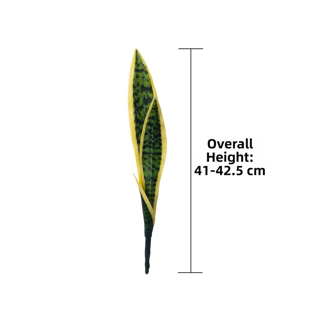 Artificial Snake Plant Decoration Decorating Supplies Photography Props Green Faux Greenery Versatile Application