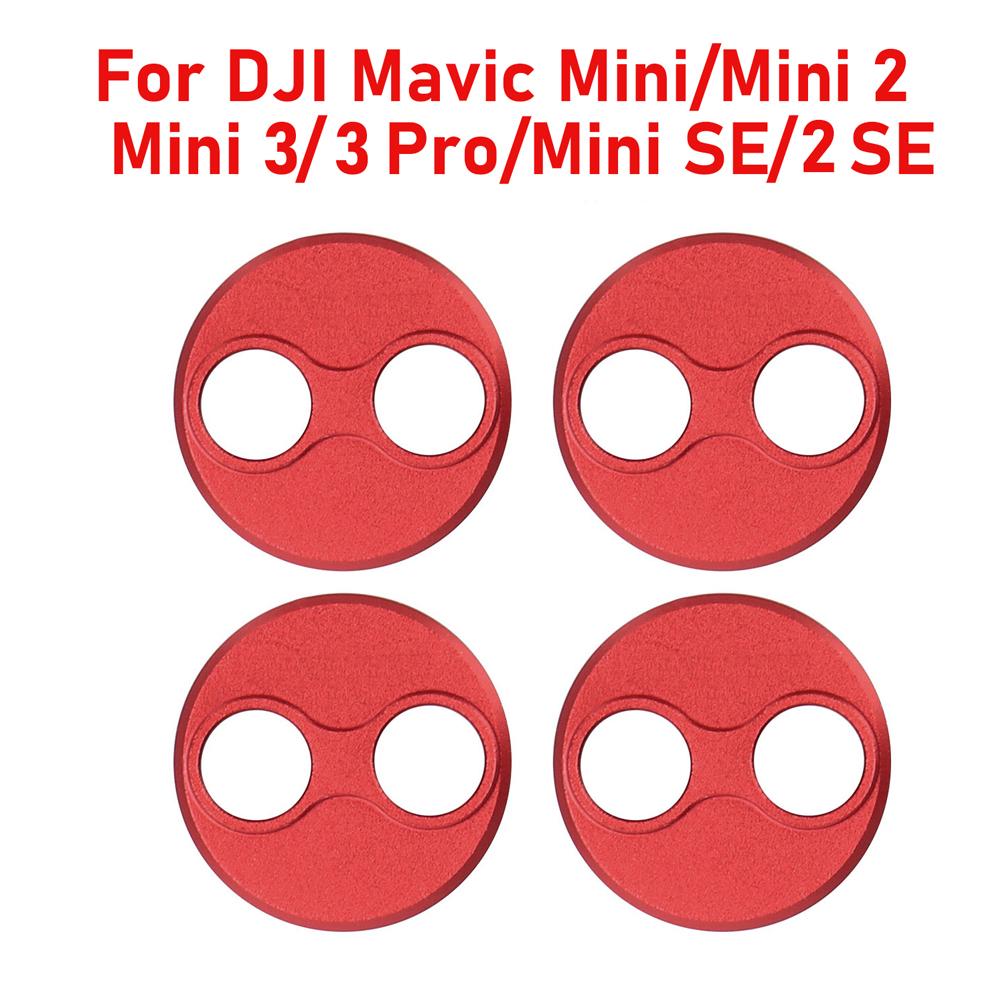 4PCS For Mini 3 Pro/Mini 3 Motor Cover Cap Drone Dust-proof Aluminium Engine Protector for DJI Mavic Mini/Mini 2/SE Accessory
