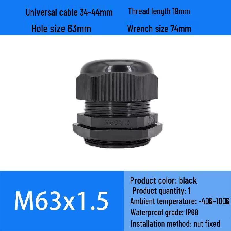 M Series Waterproof Nylon Cable Gland Connector