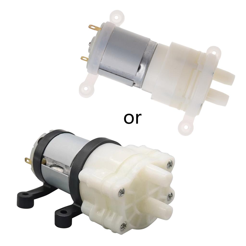 12V Priming Diaphragm Mini Pump Shock Absorption Water Pumps Self-priming Silents Water Pump for Water Dispenser
