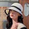 Summer Bucket Hats Cap For Women Double Layer Spring Fisherman Hat Outdoor Foldable Suncreen Beach Hat