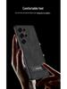 Samsung S25 Ultra Leather Case: Slim, Anti-Fall, Cross-Border Stand Protective Cover