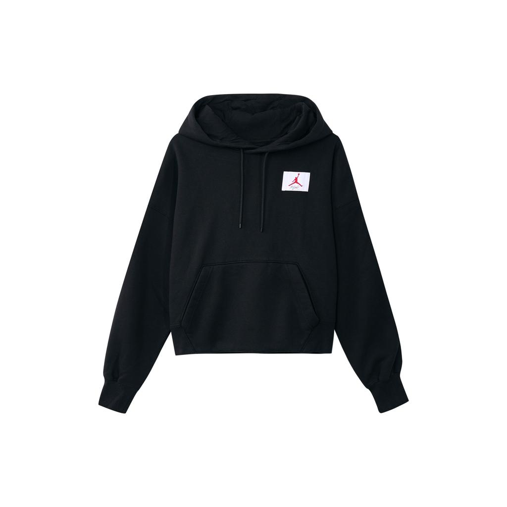 Jordan Flight Fleece Pullover Hoodie Women Hoodie Black DB9067-010